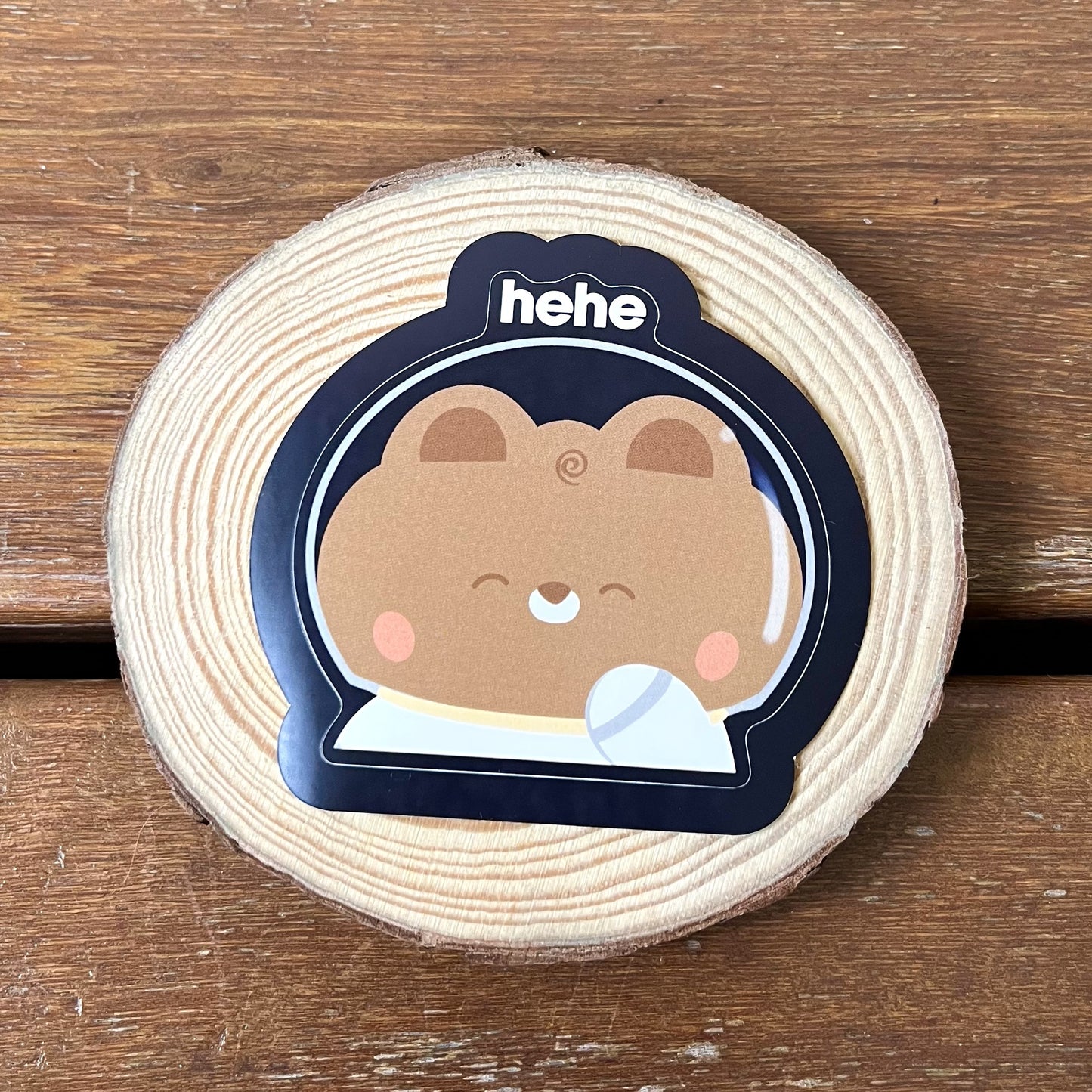 Galactic Adventure Stickers: Hehe Chocobeary