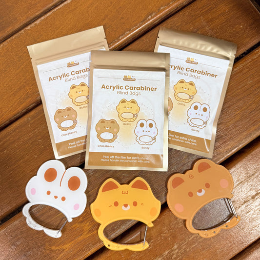 Octito Creates Acrylic Carabiners Blind Bags